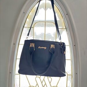 Elegant Black Shoulder Bag for Women